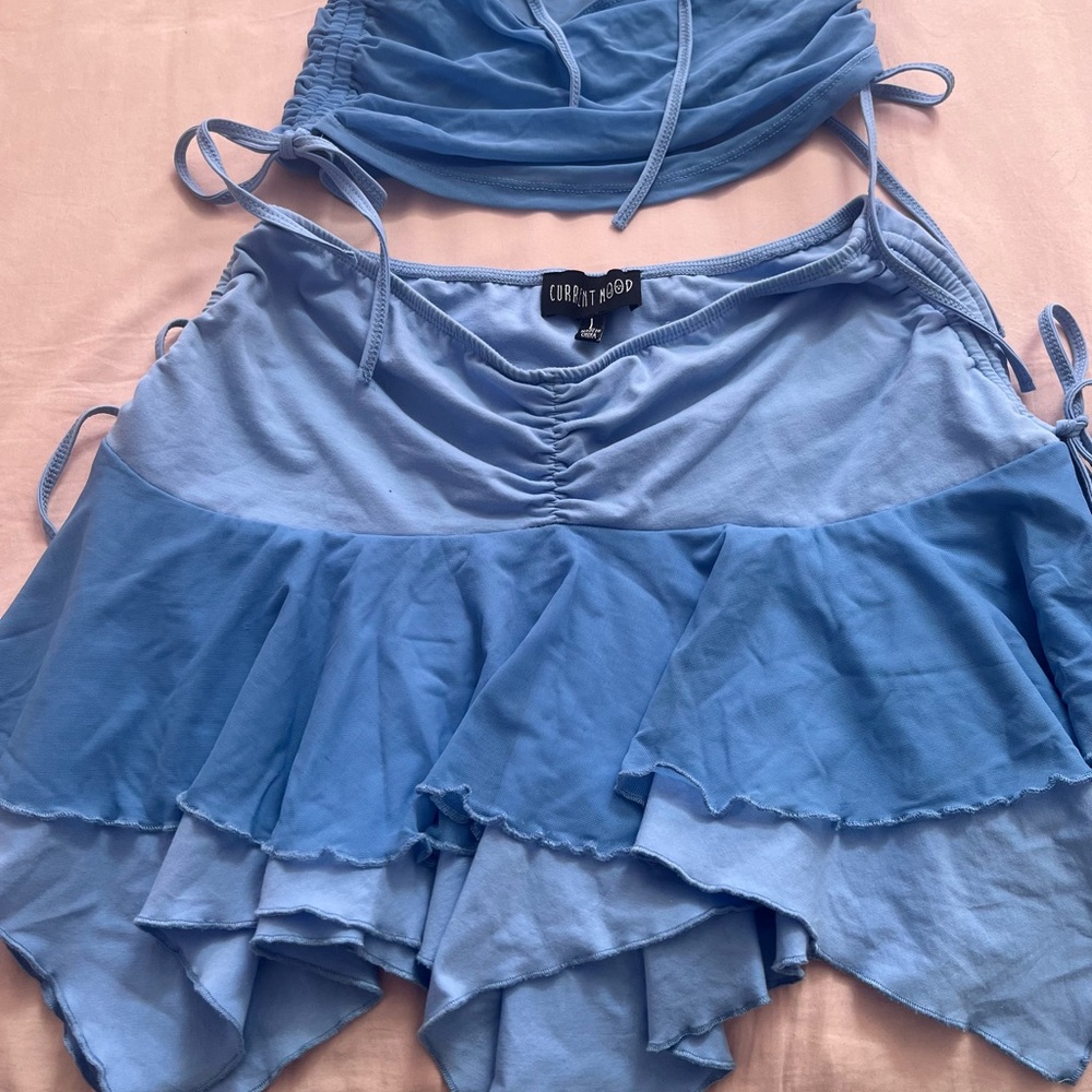 Current Mood Sky Blue Mesh Fairy Set - Picture 3 of 6